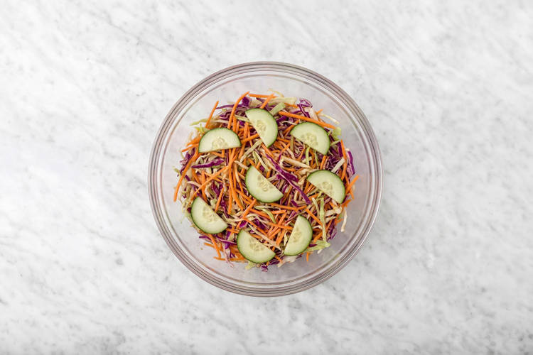 Salat zubereiten