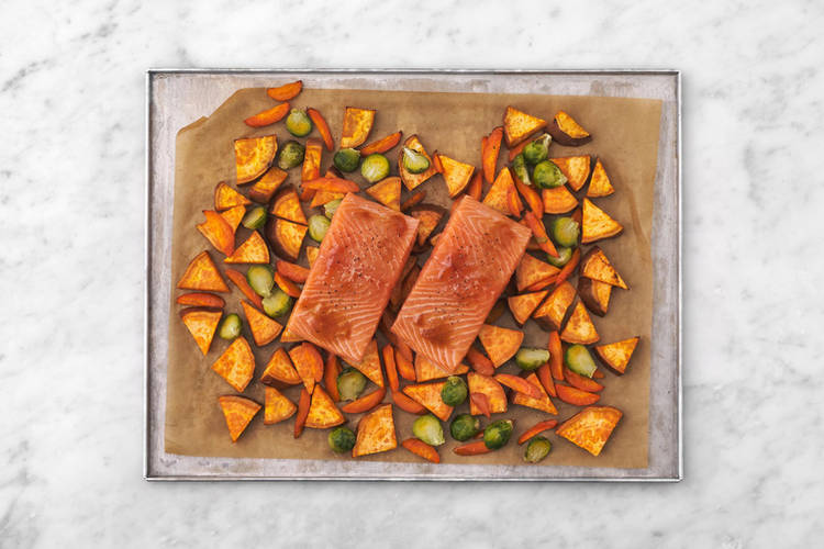 Lachs backen