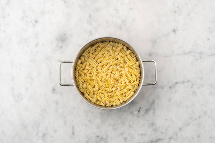 Fusilli kochen