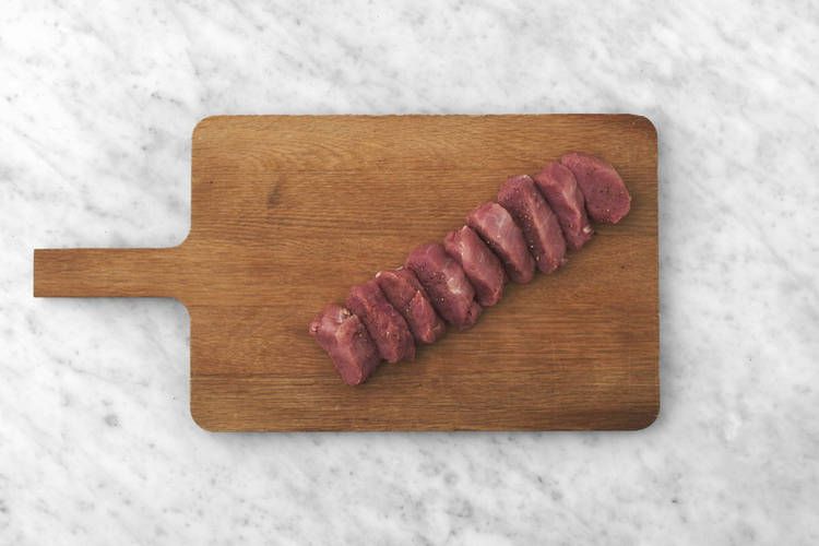 Steak backen
