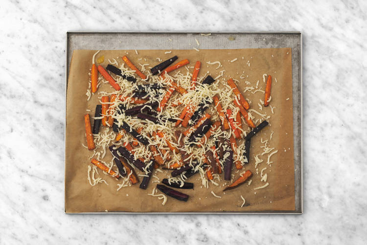 Pommes überbacken