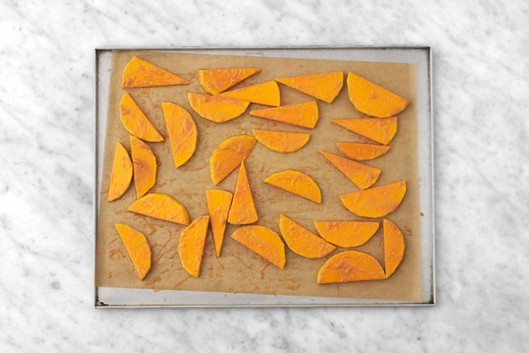 Kürbis backen