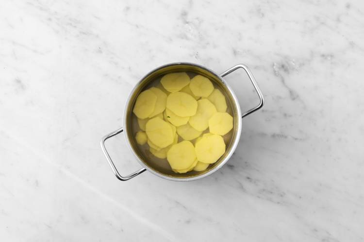Kartoffeln vorbereiten