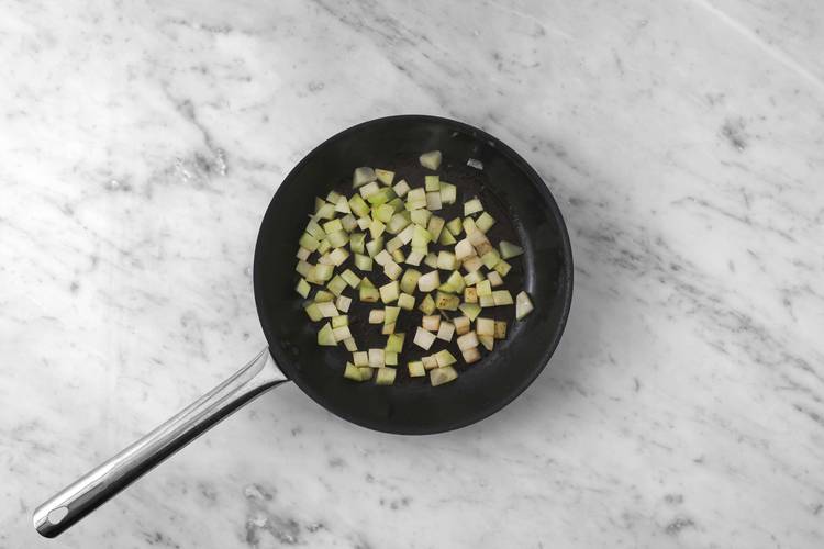 Kohlrabi braten