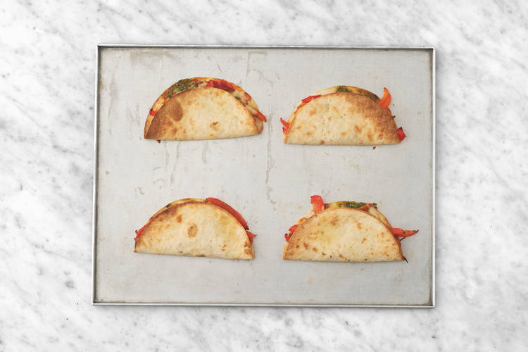 Bake the Quesadillas