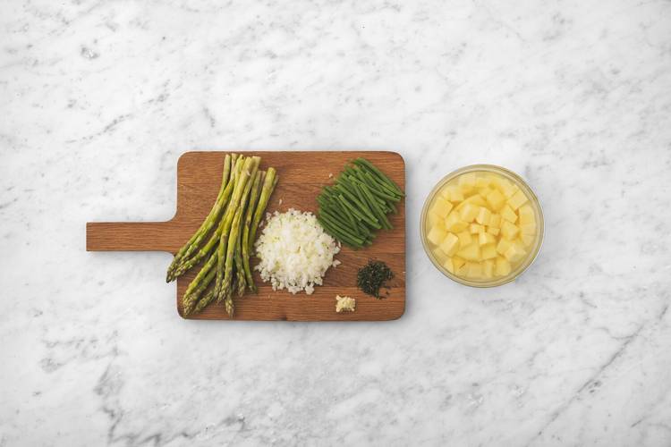 Prep the veggies