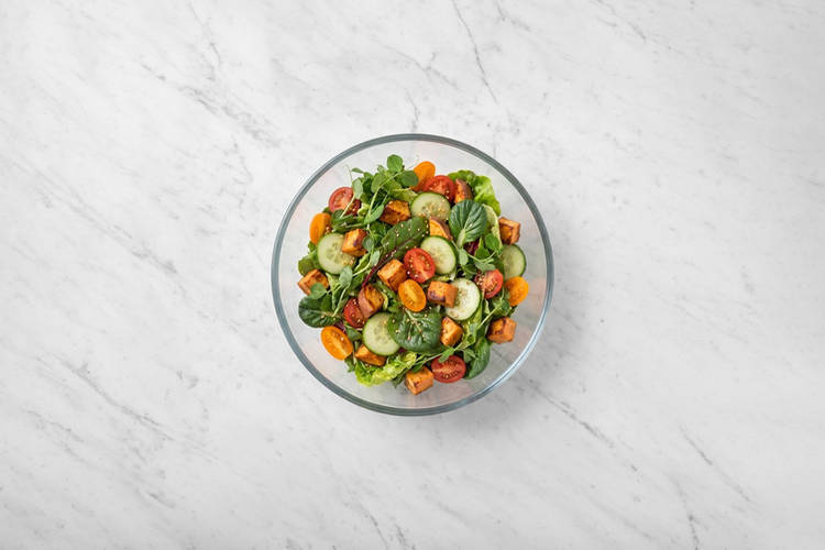 Toss the salad