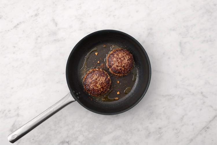 Cook the patties