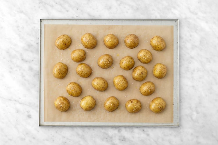 Roast the potatoes