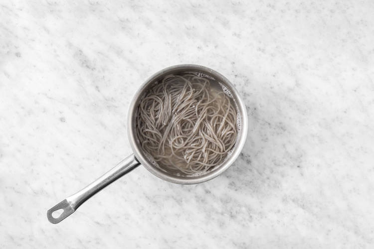 Cook the noodles