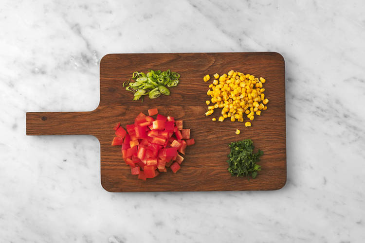 Prep the veggies