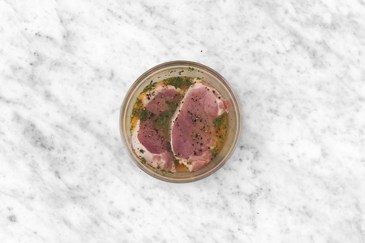 Marinate the Pork