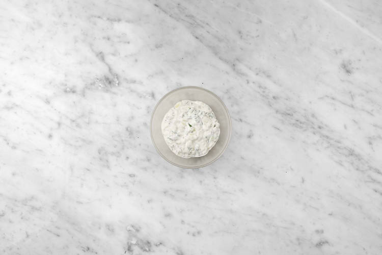 Le tzatziki est dans la place