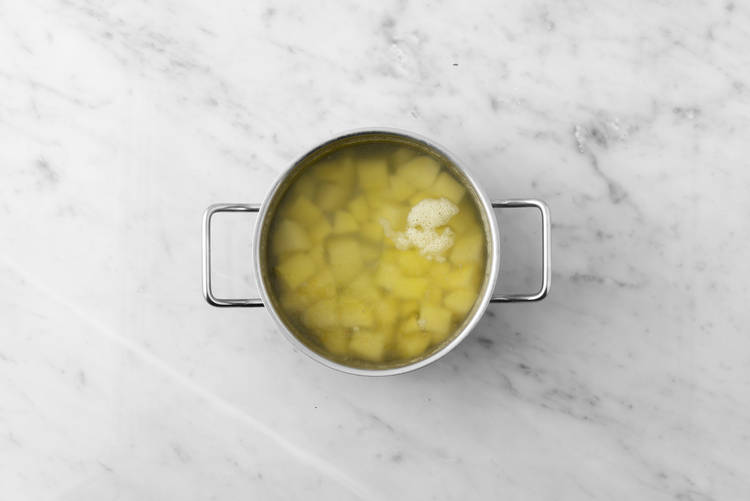 Plouf dans la casserole !