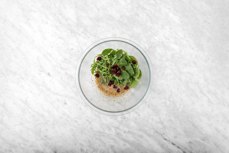 Préparer la salade