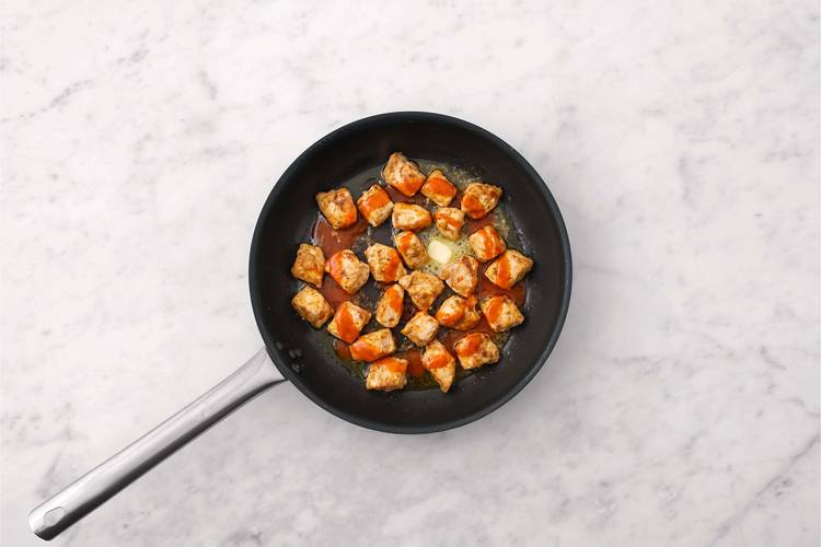 Cook chicken