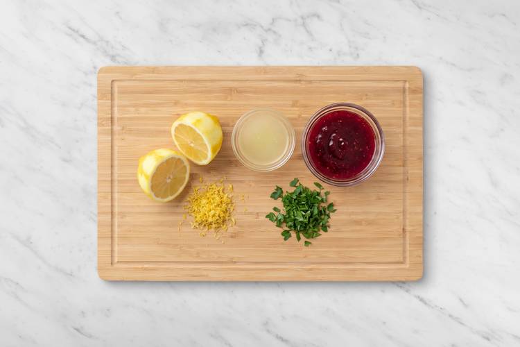Prep and make glaze