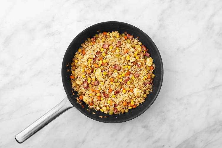 Cook the fried rice