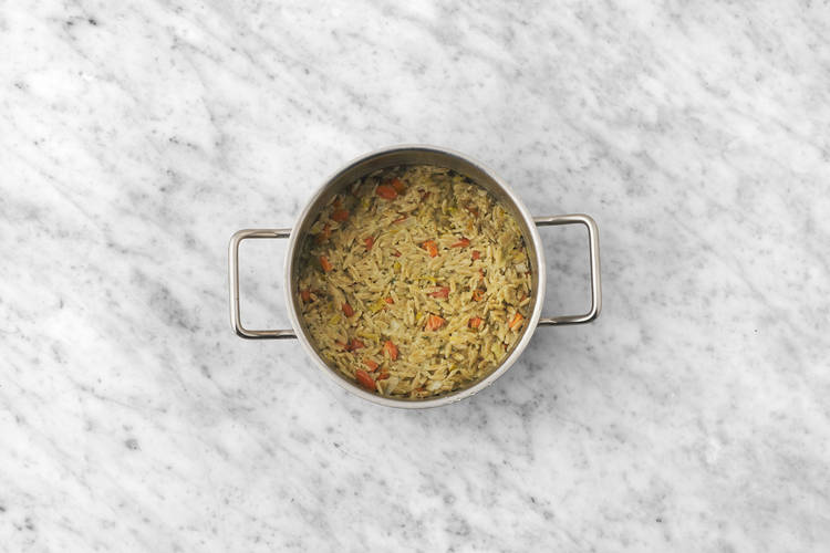 Finish the Orzo
