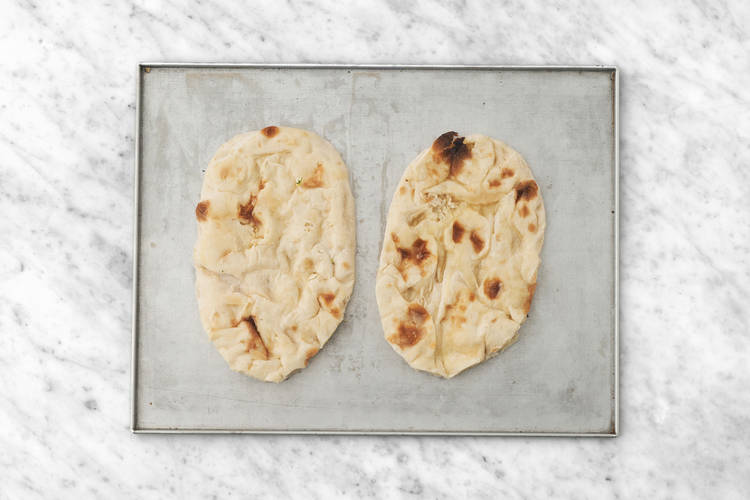 Warm the Naans