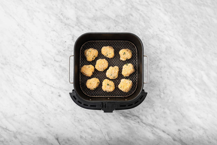 Cook the bites 