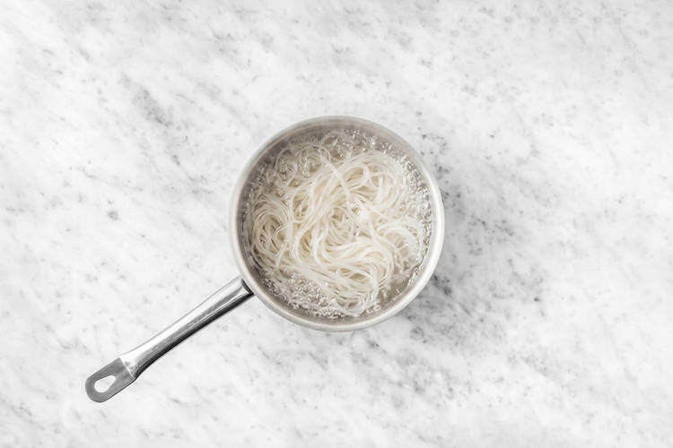 Cook the noodles