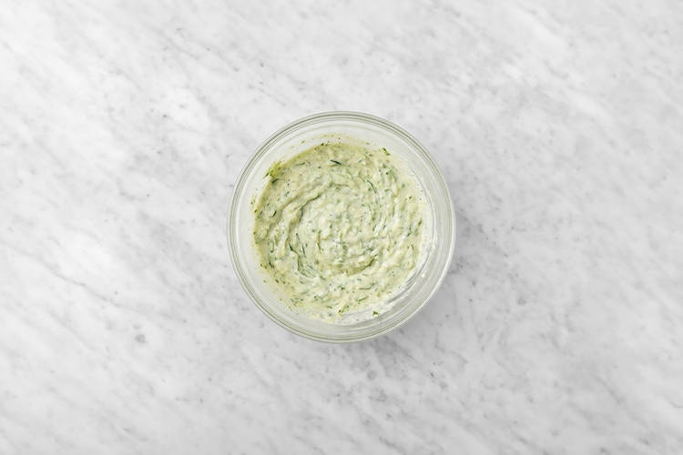 Make the tzatziki