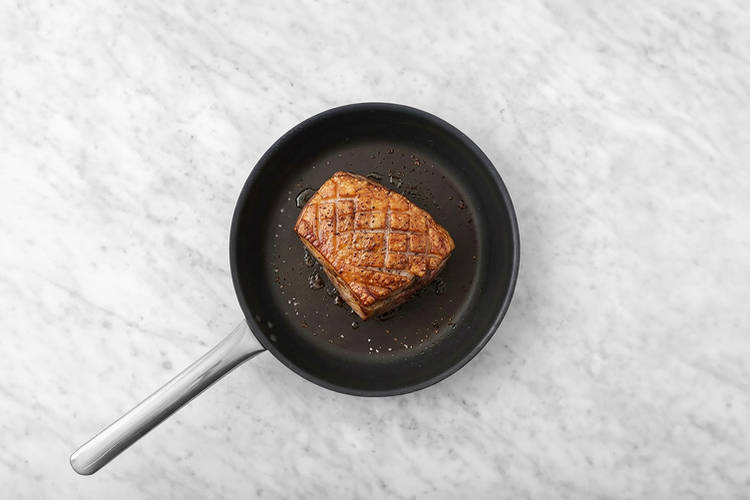Sear the lamb