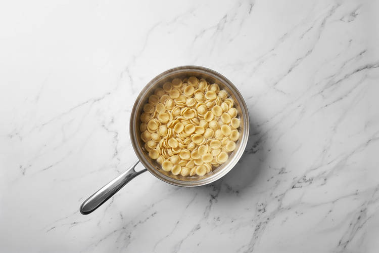 Cook the orecchiette