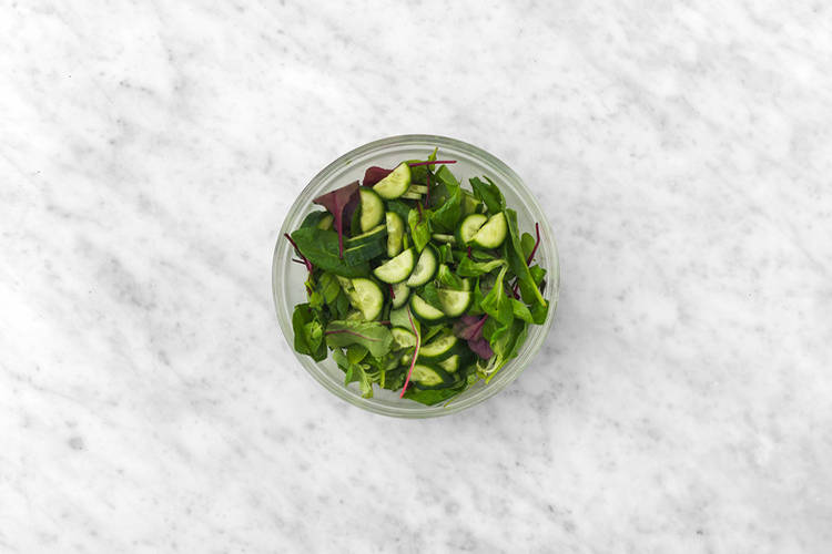 Make the salad