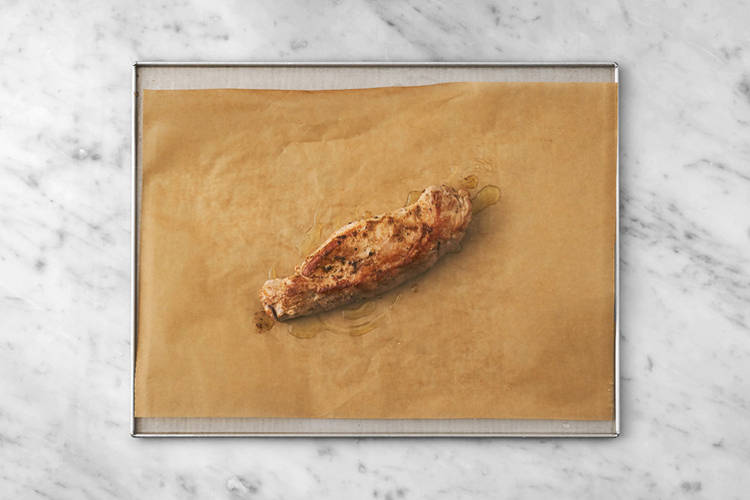 Cook the chicken 