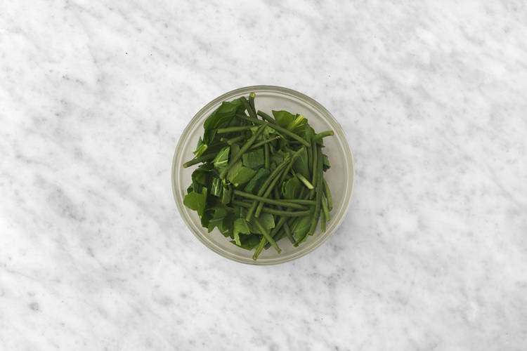 Get prepped & steam the veggies