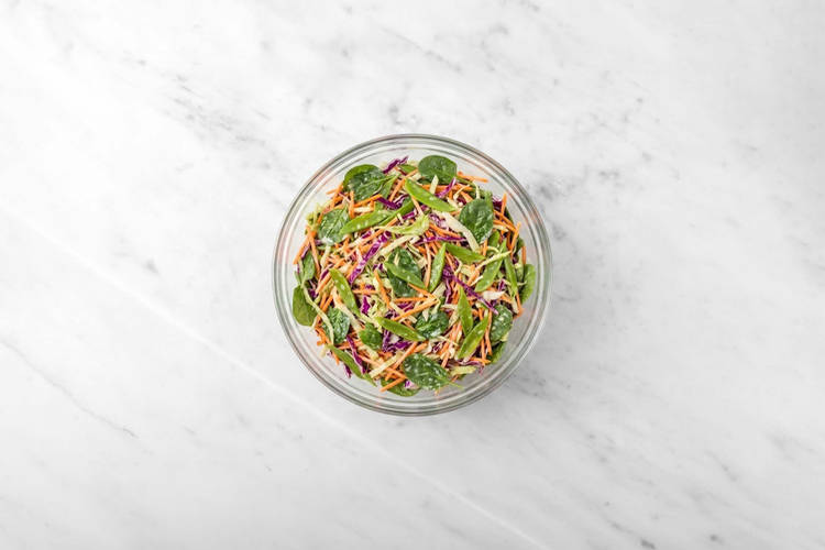 Assemble the slaw