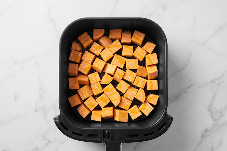 Cook the sweet potato