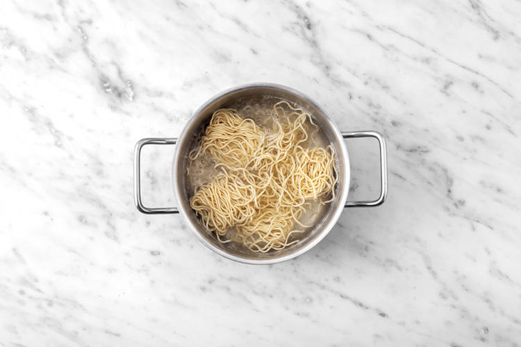 Cook the noodles