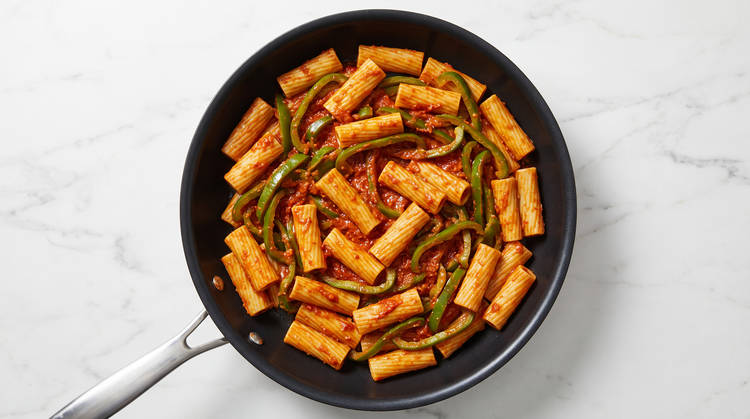 Make Sauce & Finish Pasta