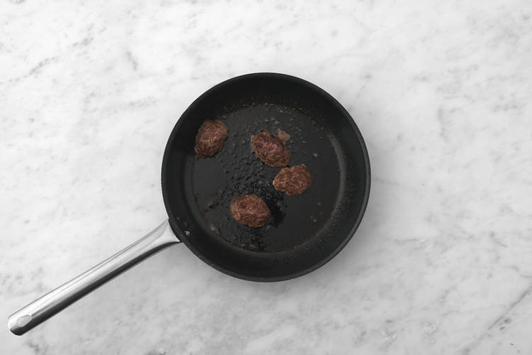 Cook the rissoles