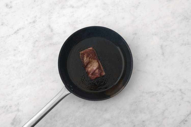 Cook the steak