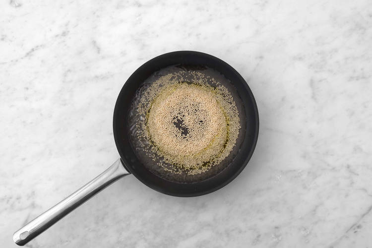 Cook the couscous