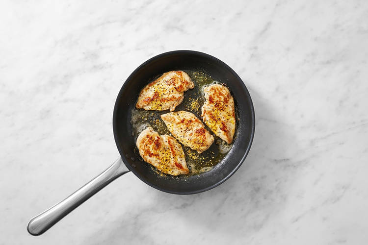 Make the parmesan garlic crumb