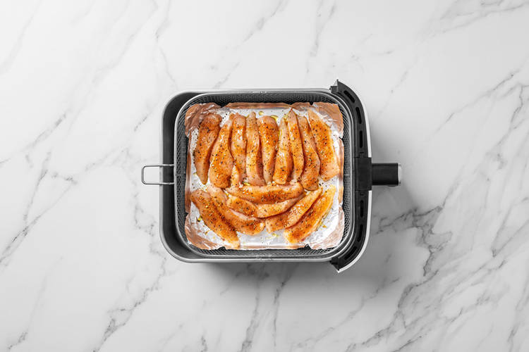 Cook the prawns