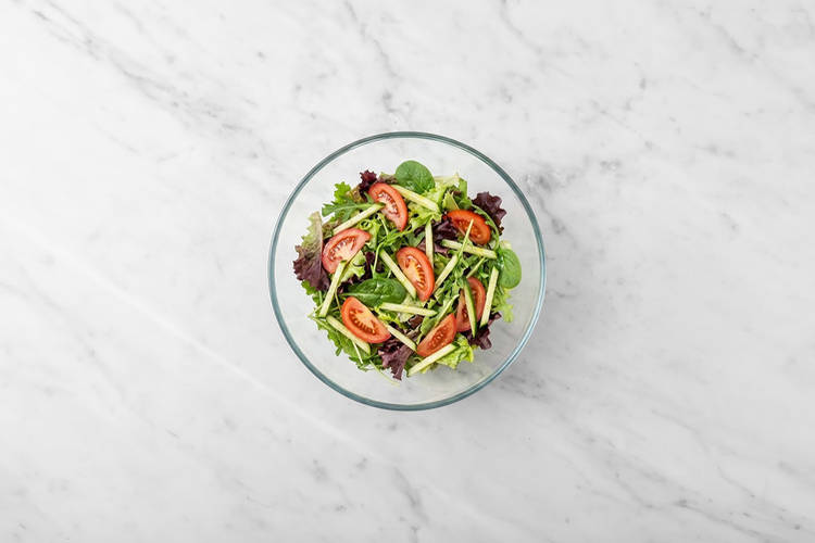 Toss the salad
