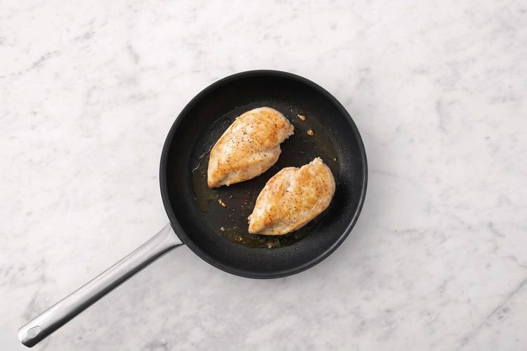 Cook chicken