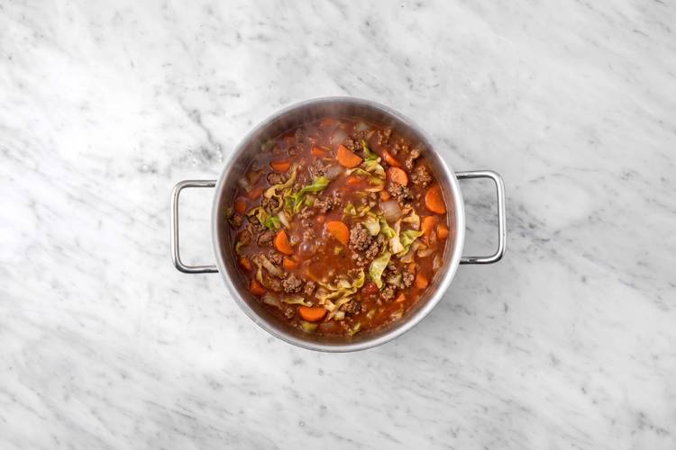 Simmer stew