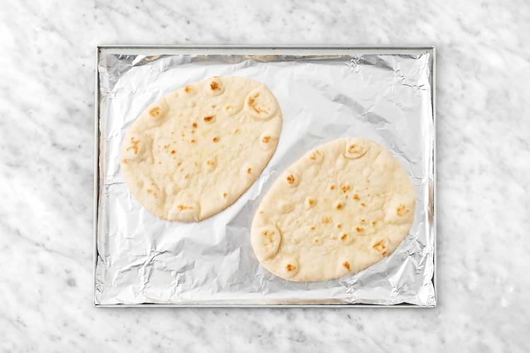Toast flatbreads