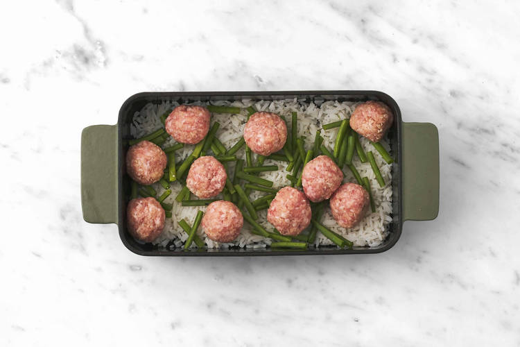 Ugnsstek köttbullar