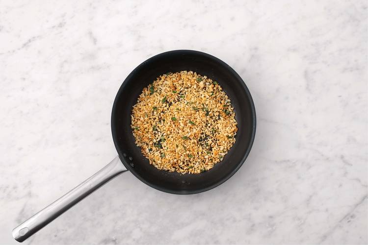 Roast chicken and make topping
