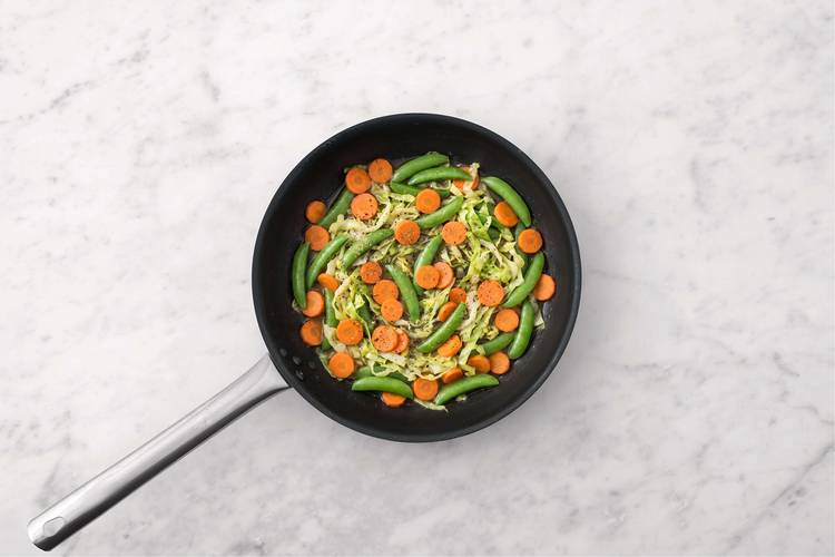 Cook veggies