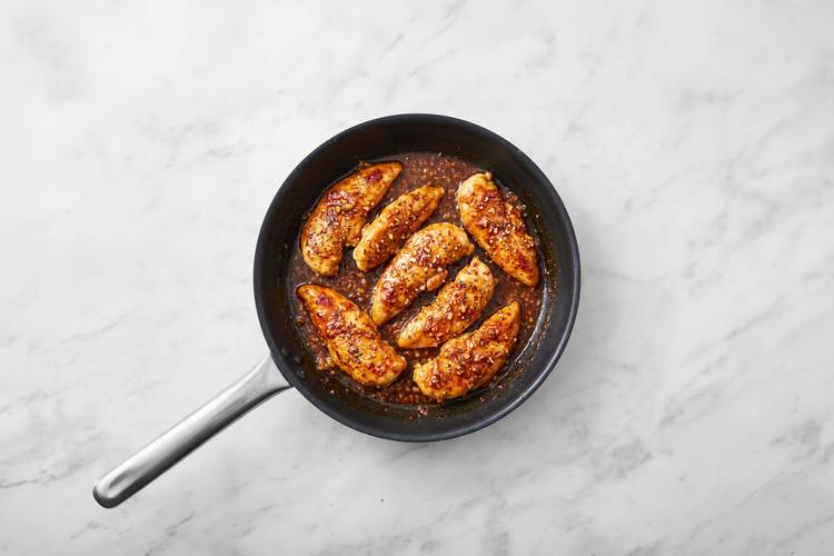 Cook chicken