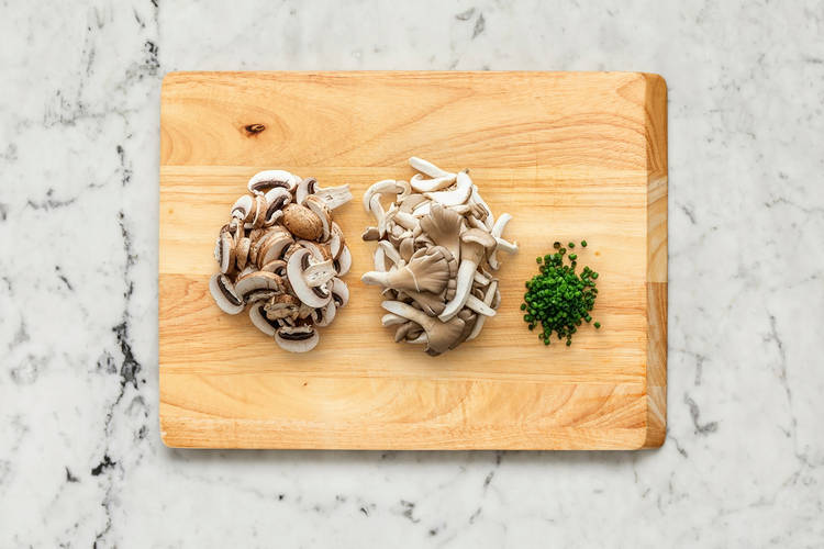 Cook veggies and finish prep